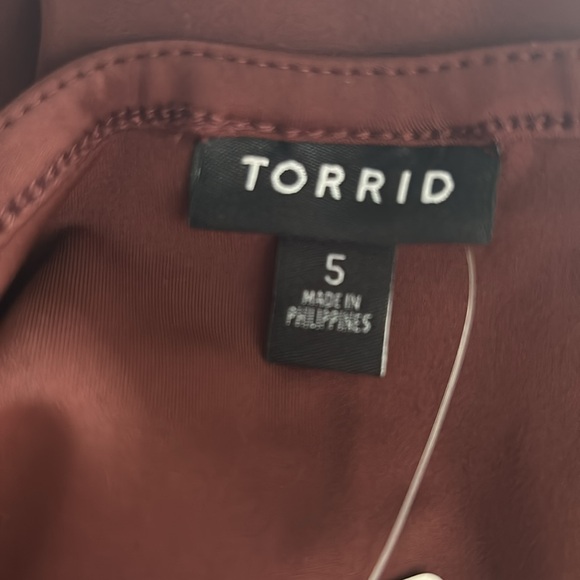 NWT Torrid Sculpting Knit Scoop Neck Cami bitter chocolate size 5X - Picture 8 of 9